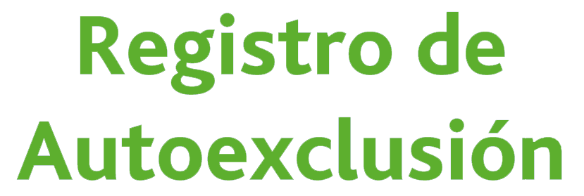 Registro de Autoexclusi&oacute;n