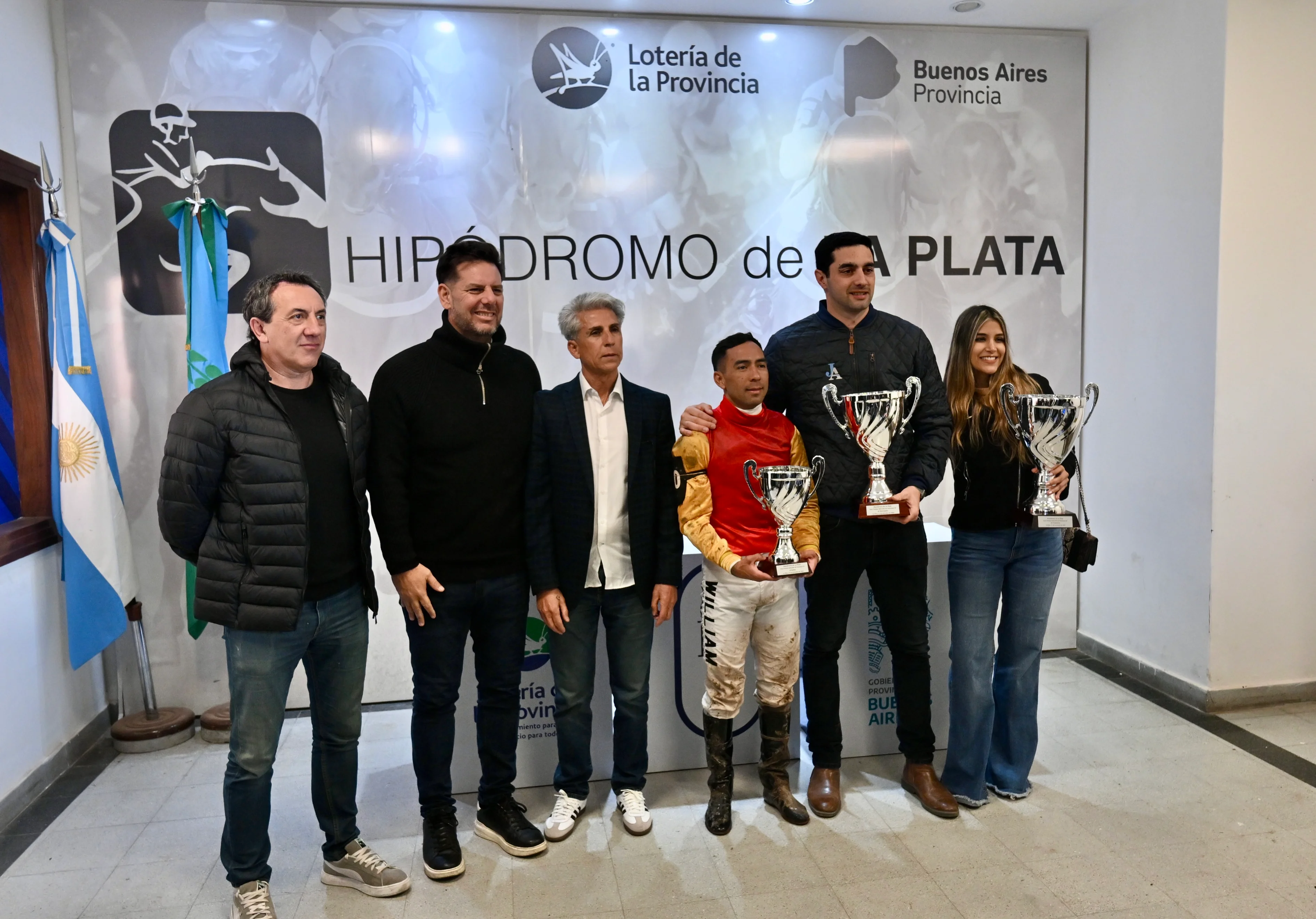 el jockey William Pereyra