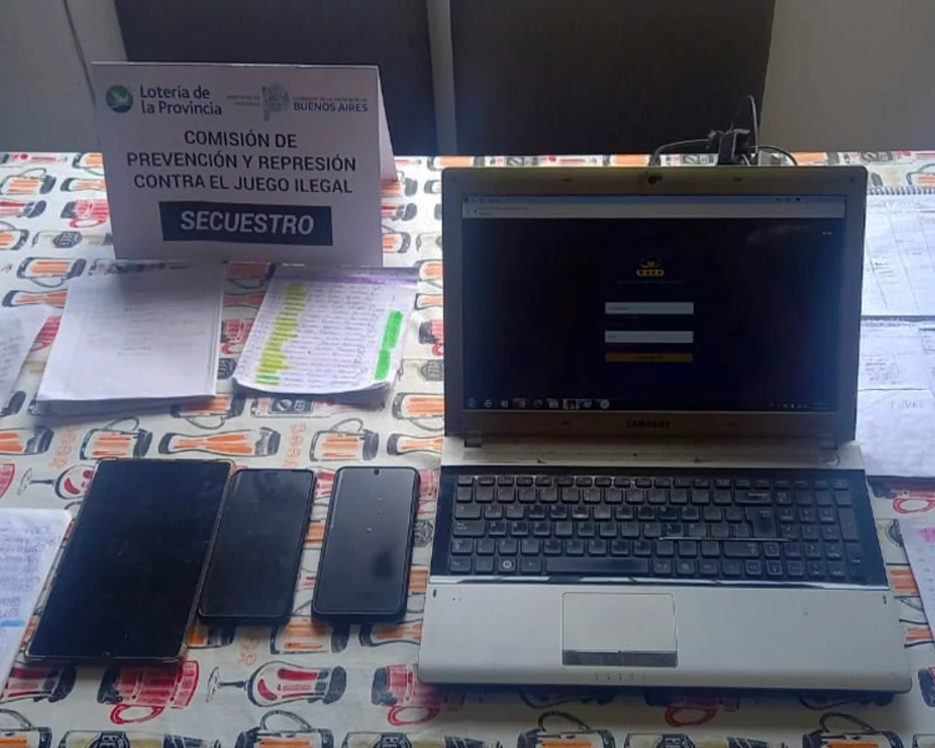 Elementos secuestrados